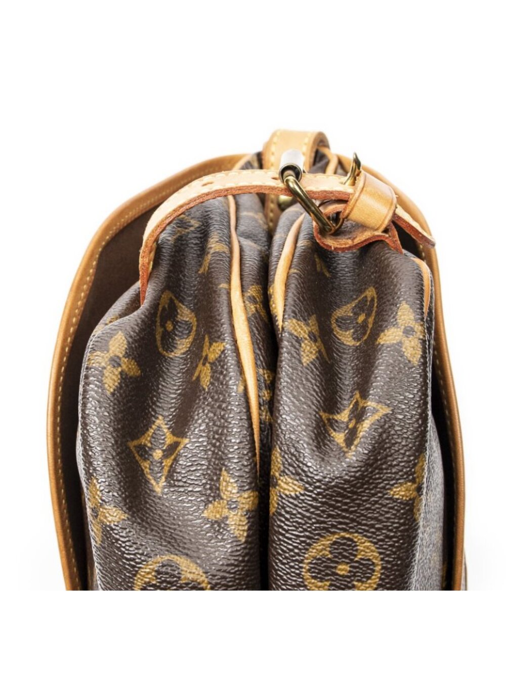 Louis Vuitton Saumur Brown Monogram Canvas - Picture 8 of 10